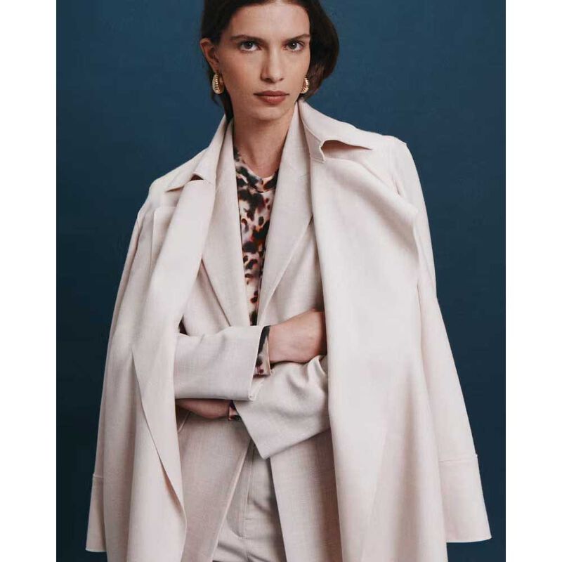 SABA Karla Wool Short Trench image number 2